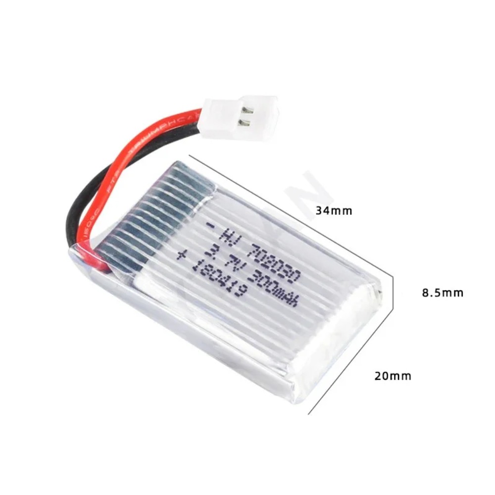 3.7V 300mAH Lipo Battery For U - огляд і ціна Eachine Drone E010