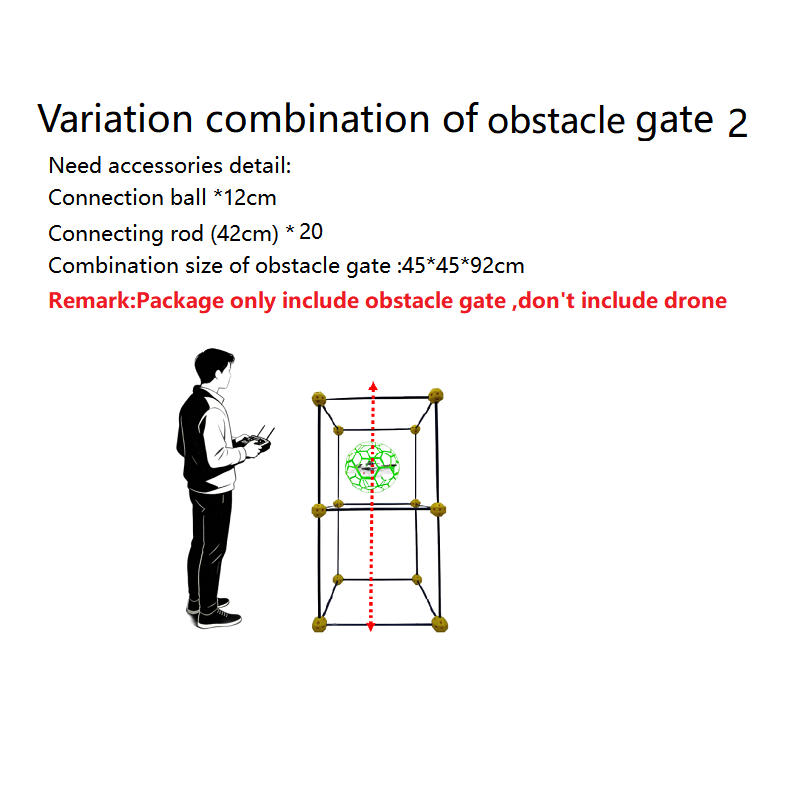 Racing Obstacle Gate Goal Ligh - огляд і ціна Drone Racing Flag