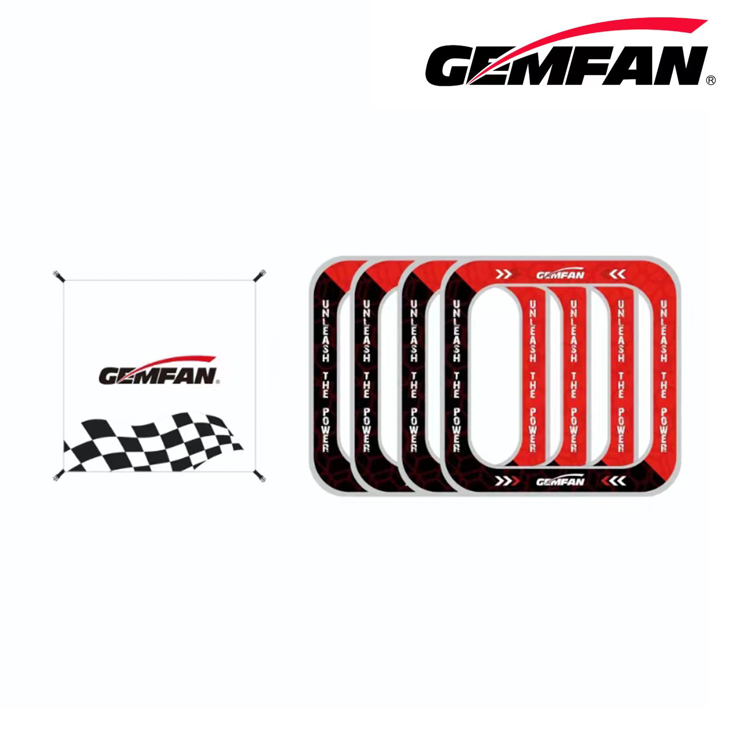 GEMFAN 80*80CM FPV Race Cube G - огляд і ціна Drone Racing Flag