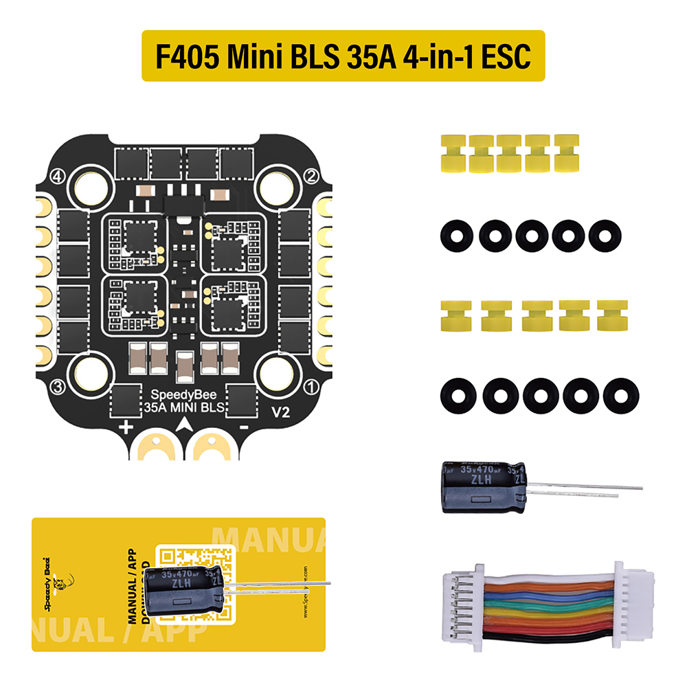 F405 MINI SpeedyBee F405 Mini  - огляд і ціна Drone Racing Flight Controller