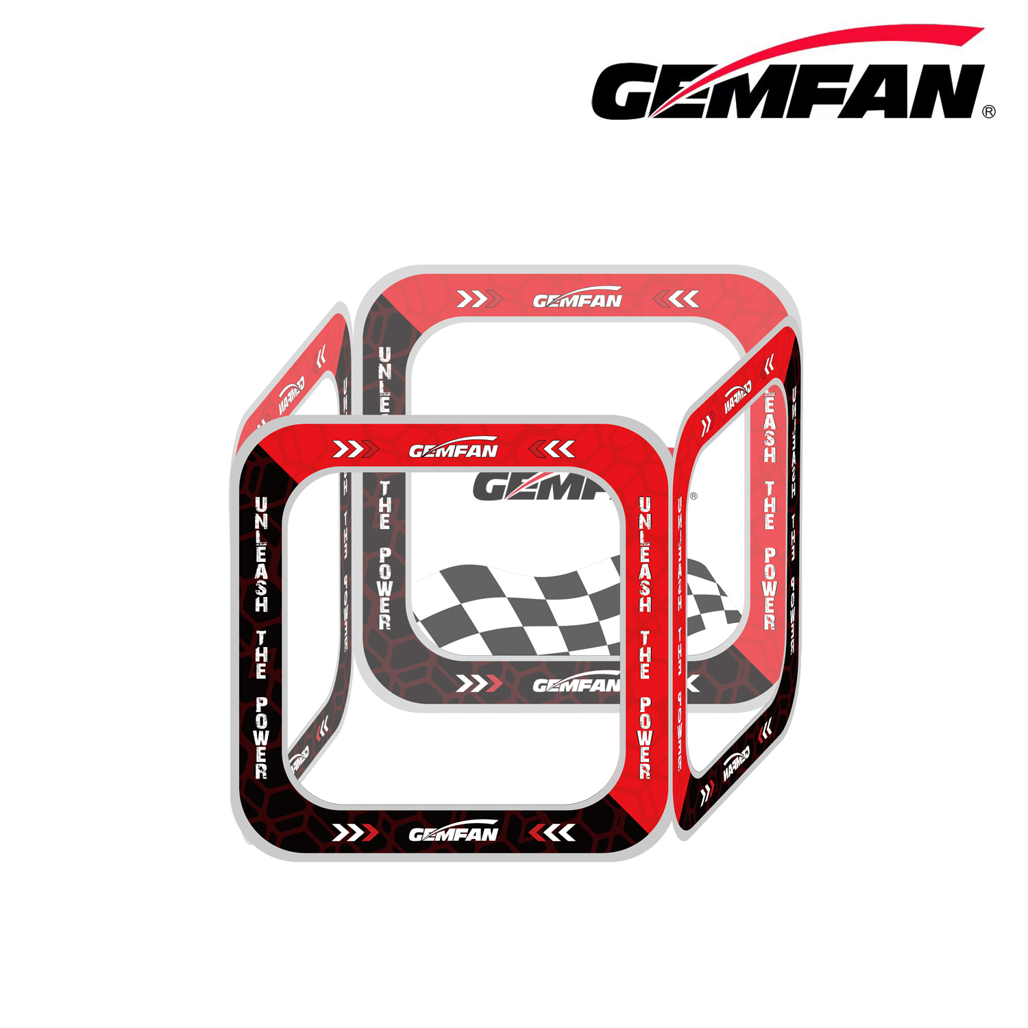 Gemfan AC-SM-6 FPV Racing Dron - огляд і ціна Drone Racing Flag